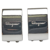 サルヴァトーレフェラガモ ロゴ イヤリング シルバー メタル レディース Salvatore Ferragamo 【中古】